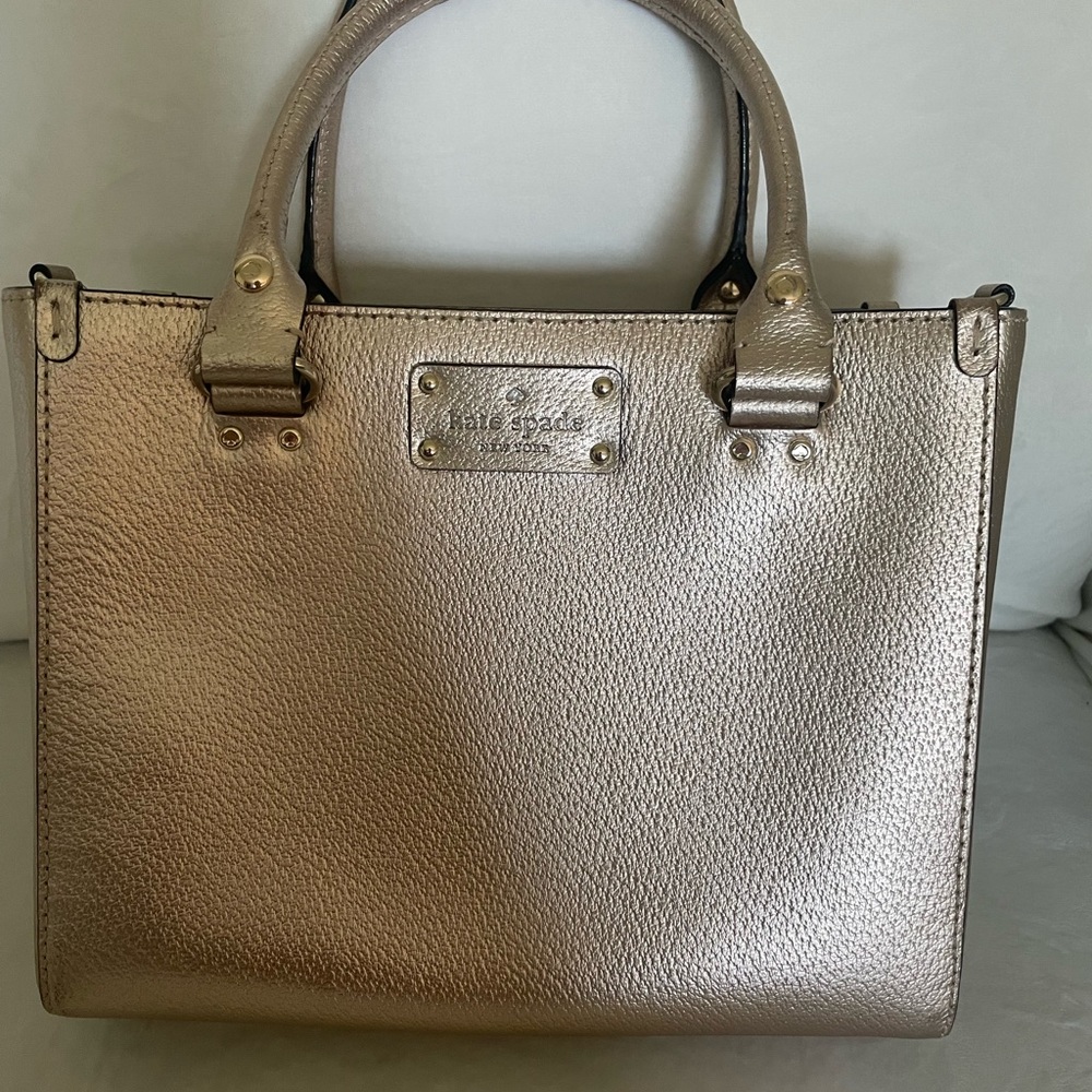 Rose Gold Kate Spade Bag